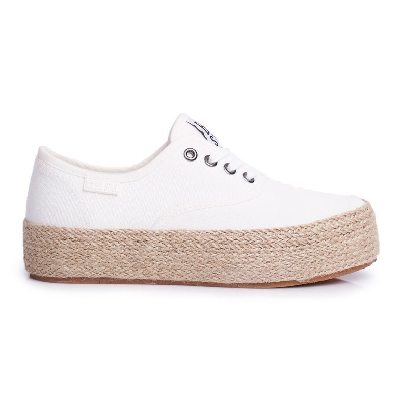 Ženske espadrile Big Star White FF274143 bijela