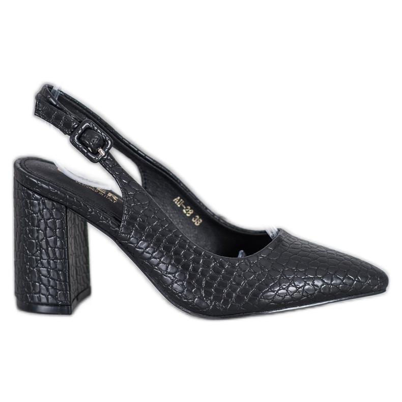 Comer Klasične pumpe s otvorenom petom crno