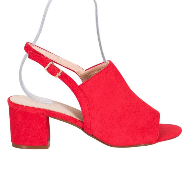 Small Swan Crvene cipele na postu crvena