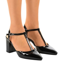 Crne crpke na stupu D85-17 crna