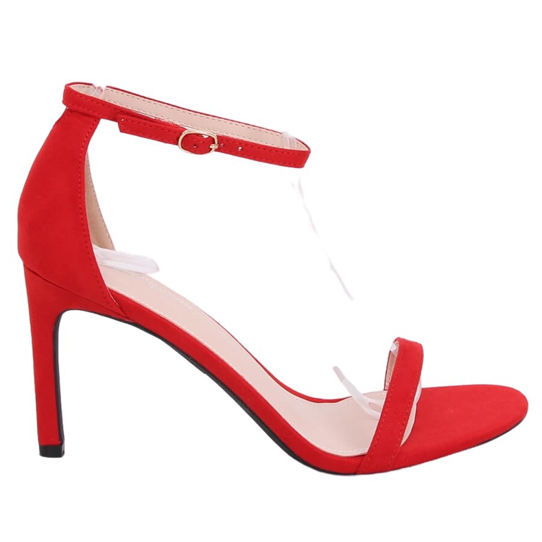 Crvene sandale na visoku petu NF-31P Red crvena