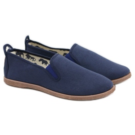 LIBRAPOP Muške tekstilne tamnoplave Espadrile Livo tenisice tamnoplava