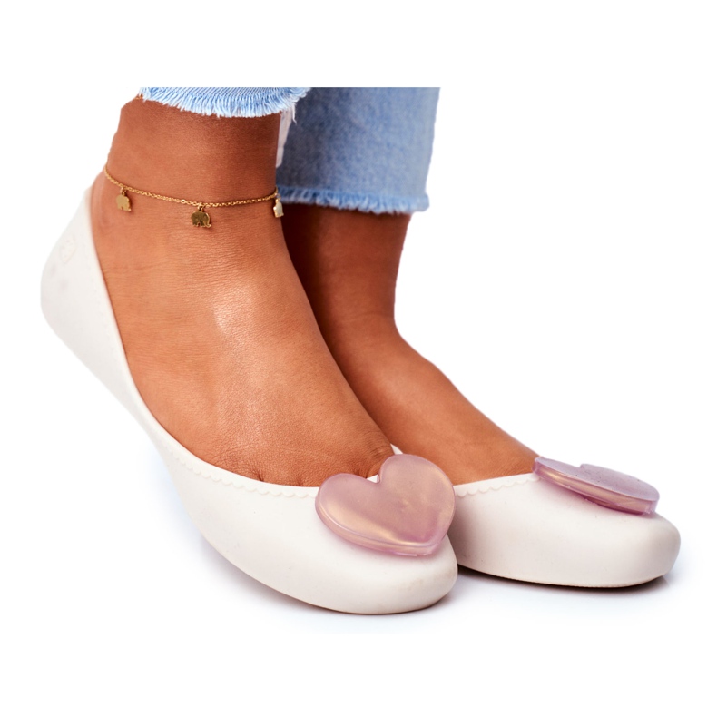 Ženske mirisne gumene balerinke ZAXY Bež FF285051