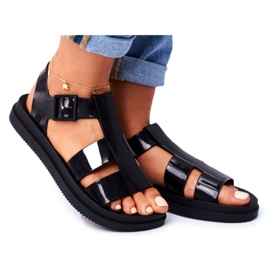 Ženske mirisne gumene sandale ZAXY Black FF285024 crna