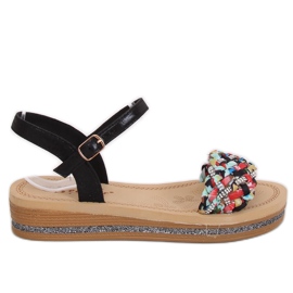 Crne ženske sandale CK151P Black crna