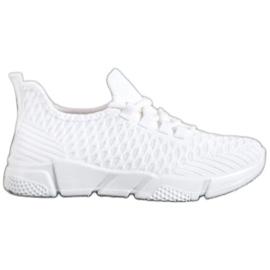 SUPER COOL Bijele tenisice od tekstila bijela