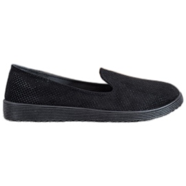 SHELOVET Suede Lords crno
