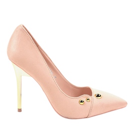 Ružičaste klasične štikle s NE05P vijcima ružičasta