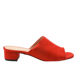 Crvene sandale s visokim potpeticama 77-91 crvena