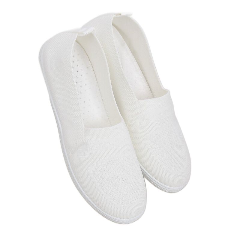 Bijele ženske tenisice ZK097 Bianco bijela