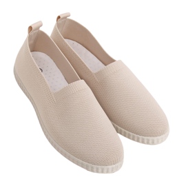 Ženske bež tenisice u bež boji ZK118