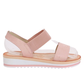 Ružičaste ženske sandale E008 Pink ružičasta