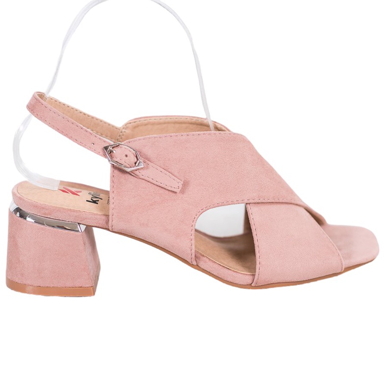 Kylie Elegantne sandale u prahu bež