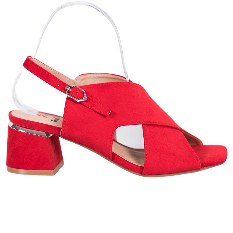 Kylie Elegantne crvene sandale crvena