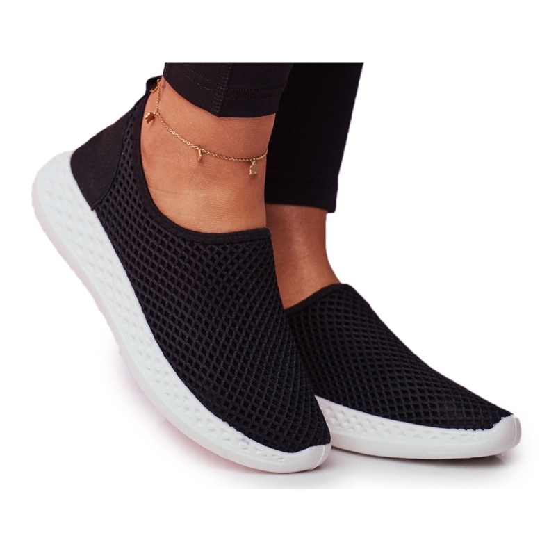 SEA Ženski sportski slip-on Black Gestacio crno