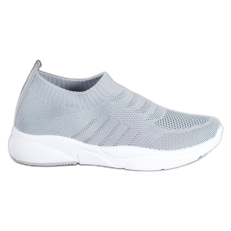 Sweet Shoes Udobni sliponi na platformi siva