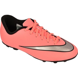 Nike Mercurial Vortex Ii FG-R Jr 651642-803 nogometne cipele višebojan ružičasta