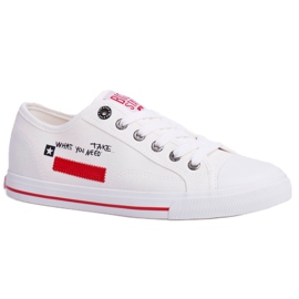 Ženske tenisice Big Star White FF274079 crna crvena