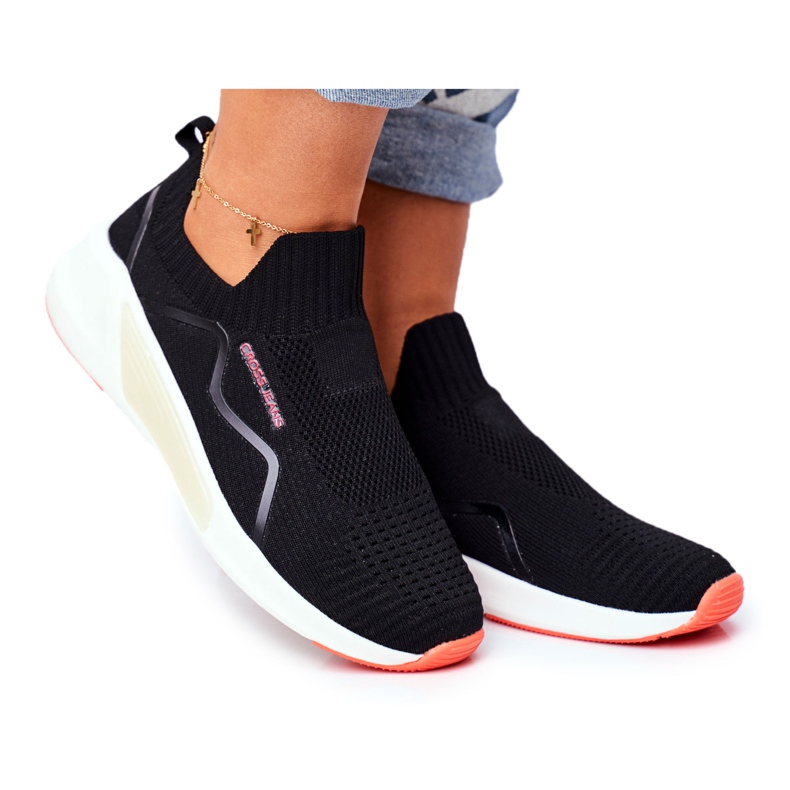 Ženske sportske cipele Cross Jeans Black FF2R4116C crno