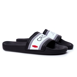 Muške papuče Cross Jeans Black FF1R4091C crna