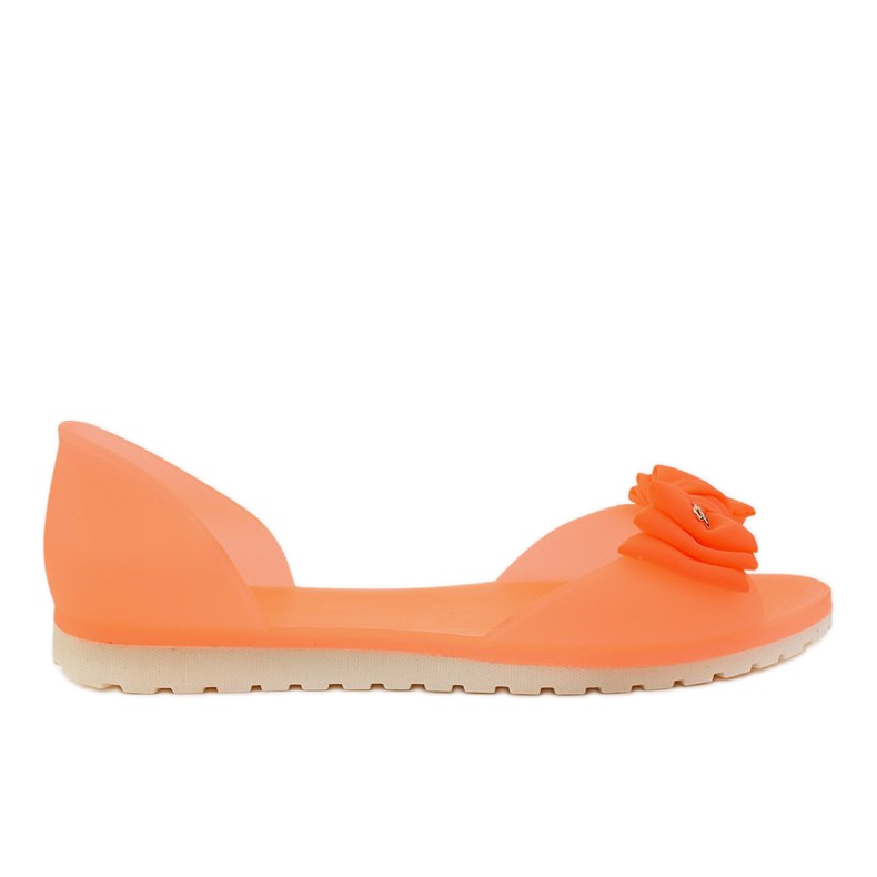 Narančaste sandale Meliski s mašnom DT1-16