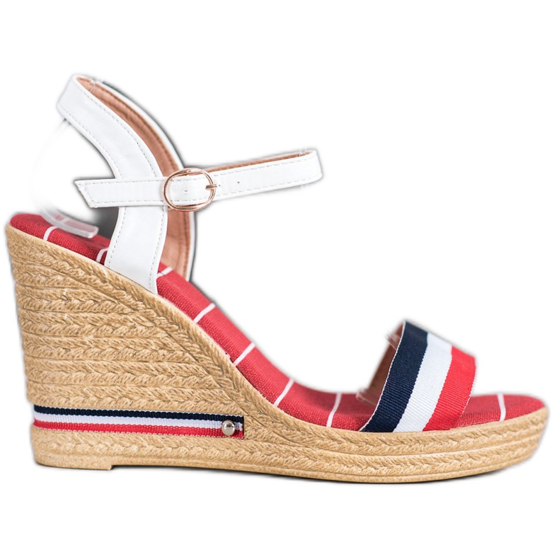 Yes Mile Sandale sa šarenim prugama raznobojna