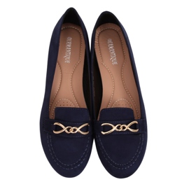 Ženske tamnoplave mokasine 2S2018-157 D.BLUE tamnoplava
