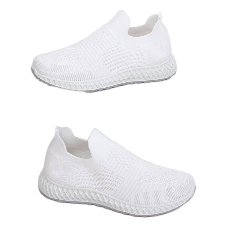 Bijele sportske cipele 4388 Bijele bijela