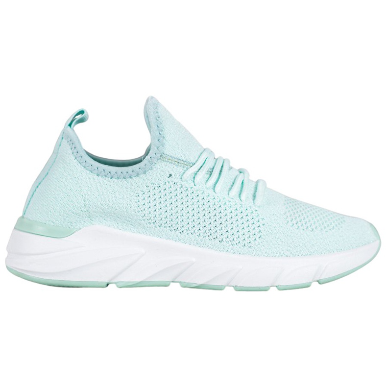 Lemax Tekstilne tenisice na platformi zelena