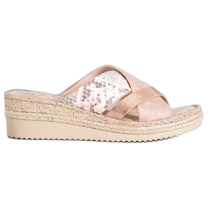 Evento Modne papuče u prahu ružičasta