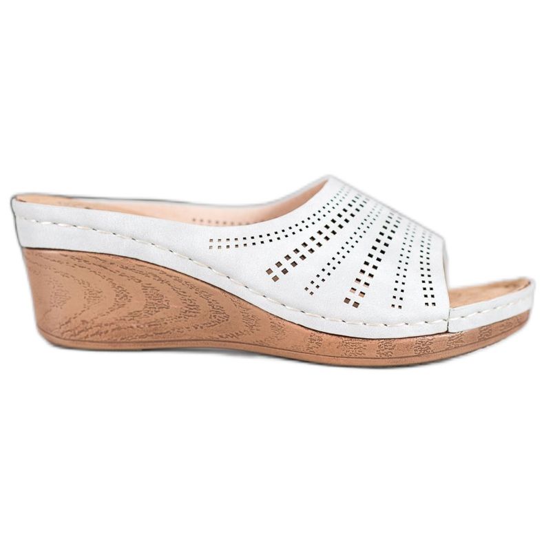 Evento Papuče s ažurnim uzorkom siva