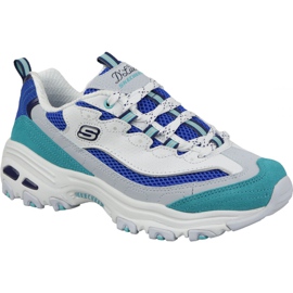 Skechers D'Lites Druga šansa W 13146-WBL bijela plava višebojan
