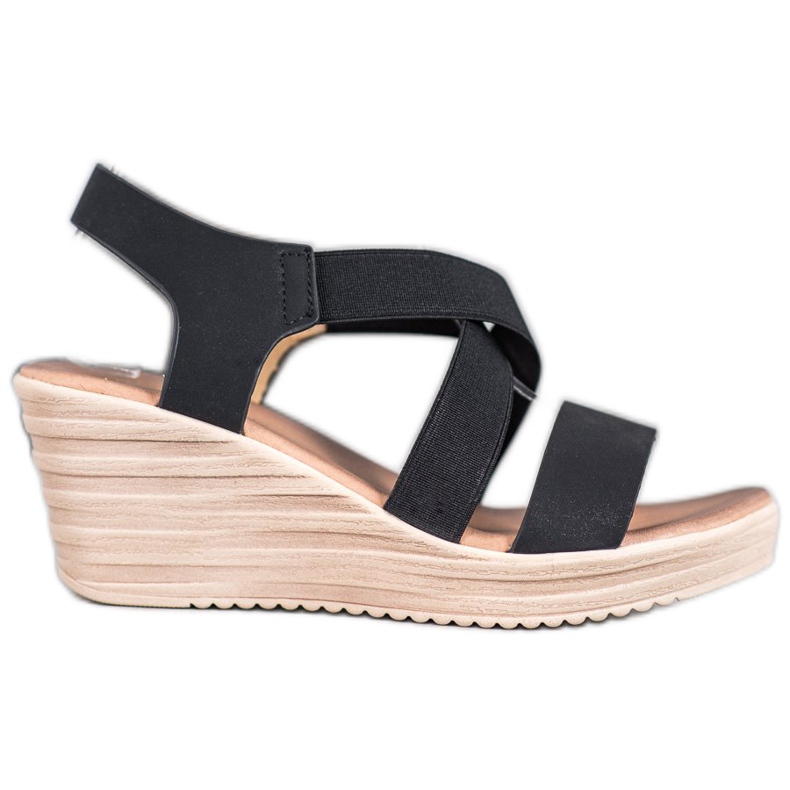 Sea Elves Ležerne sandale sa slipom crno