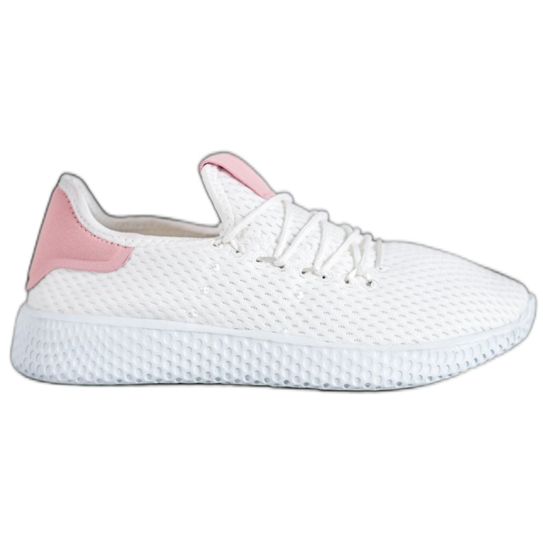 SHELOVET Ažurne sportske cipele bijela