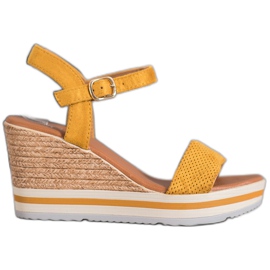 Weide Modni klinovi od antilopa žuta boja