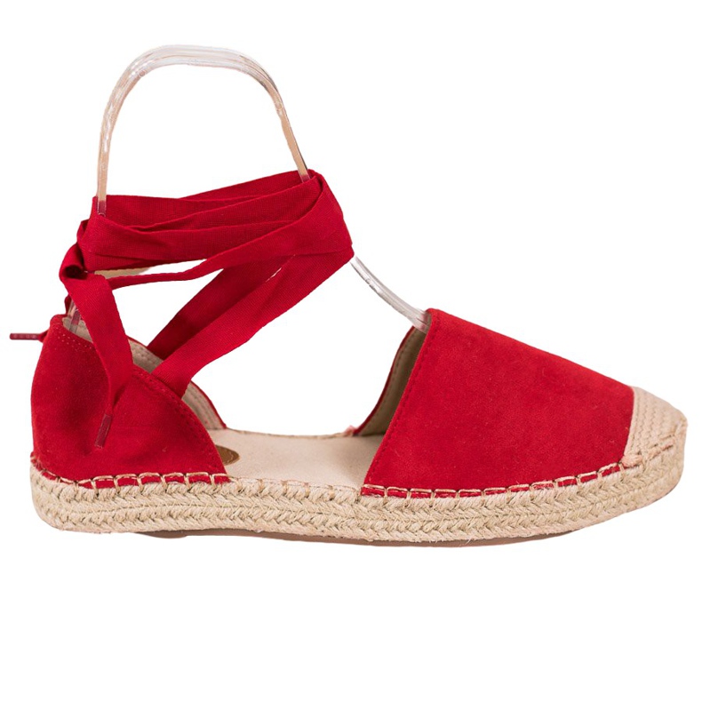 Seastar Vezane crvene espadrile crvena