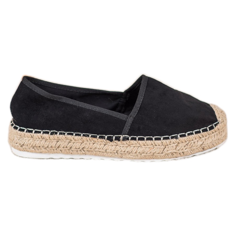 Seastar Espadrile od crne antilopa crno