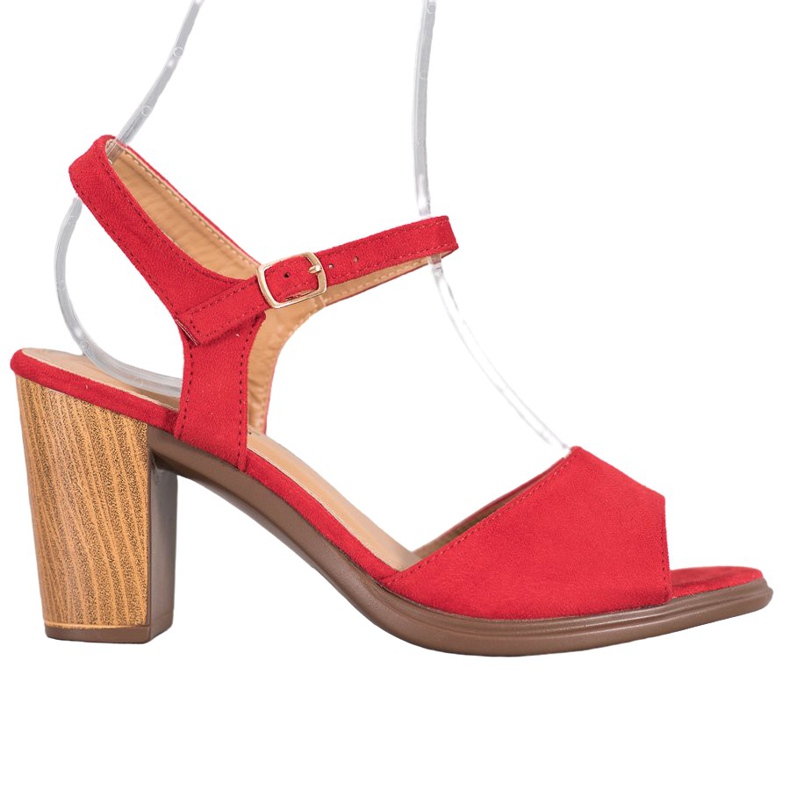 SHELOVET Crvene antilop sandale crvena