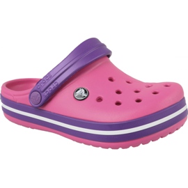 Crocs Crocband Clog Jr 204537-600 ljubičasta ružičasta