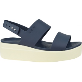 Crocs Brooklyn Low Wedge 206453-46K tamnoplava