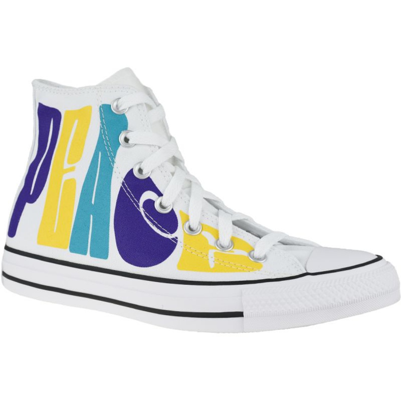 Converse cipele Chuck Taylor All Star Hi Peace W 167892C bijela