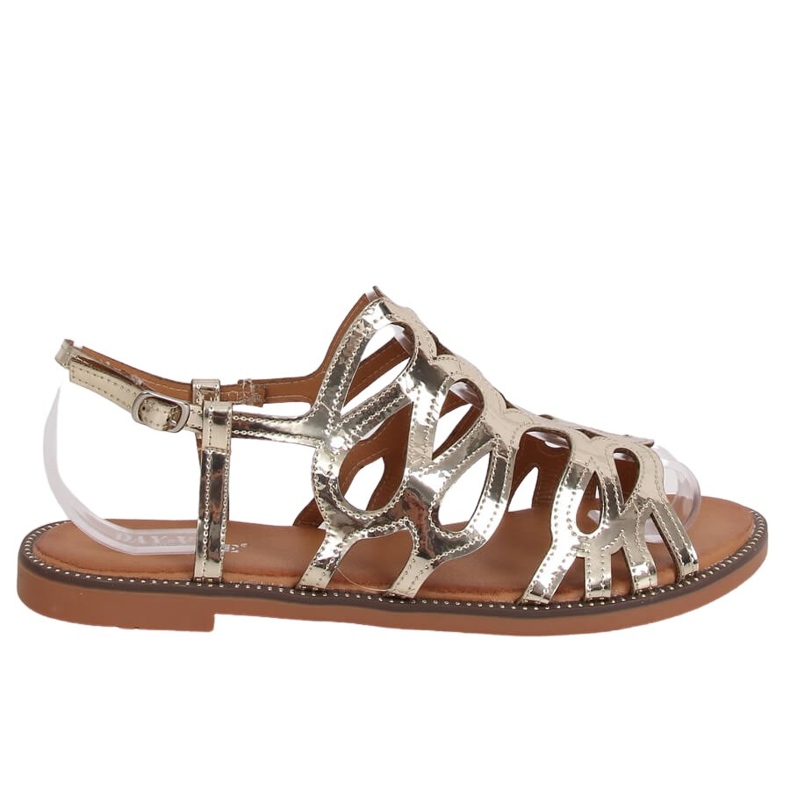 Zlatne ženske sandale JY52 Gold zlatna