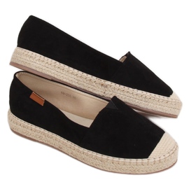 Klasične crne espadrile 99-23A Crna