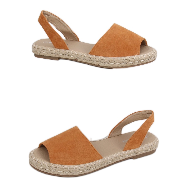 Vanjske espadrile deva 99-26A Camel smeđa
