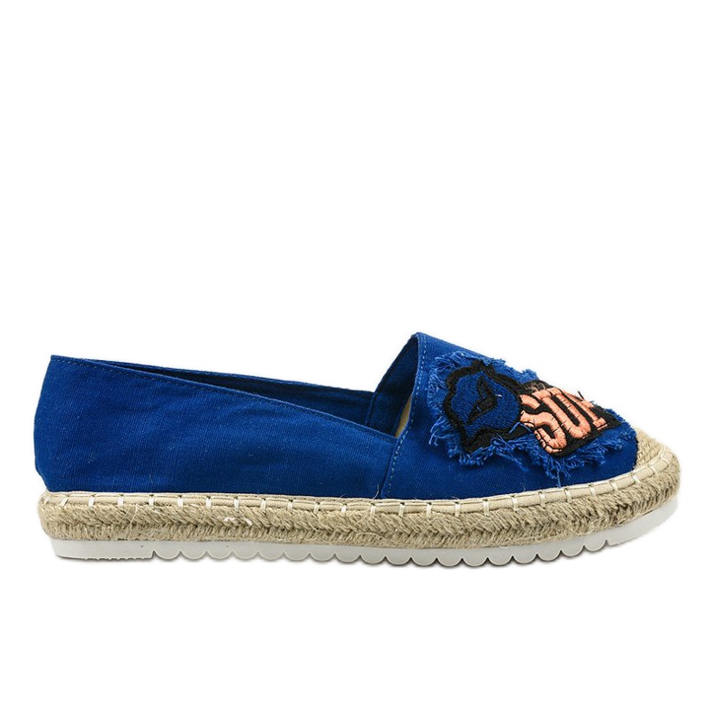 Tamnoplave espadrile L-1047 plava