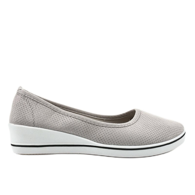 Sive tenisice na klin HC-0307 siva