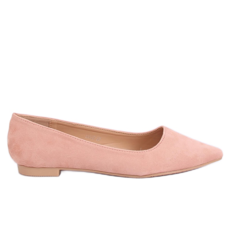 Ružičaste šiljaste balerinke A822 Pink II kvalitete ružičasta