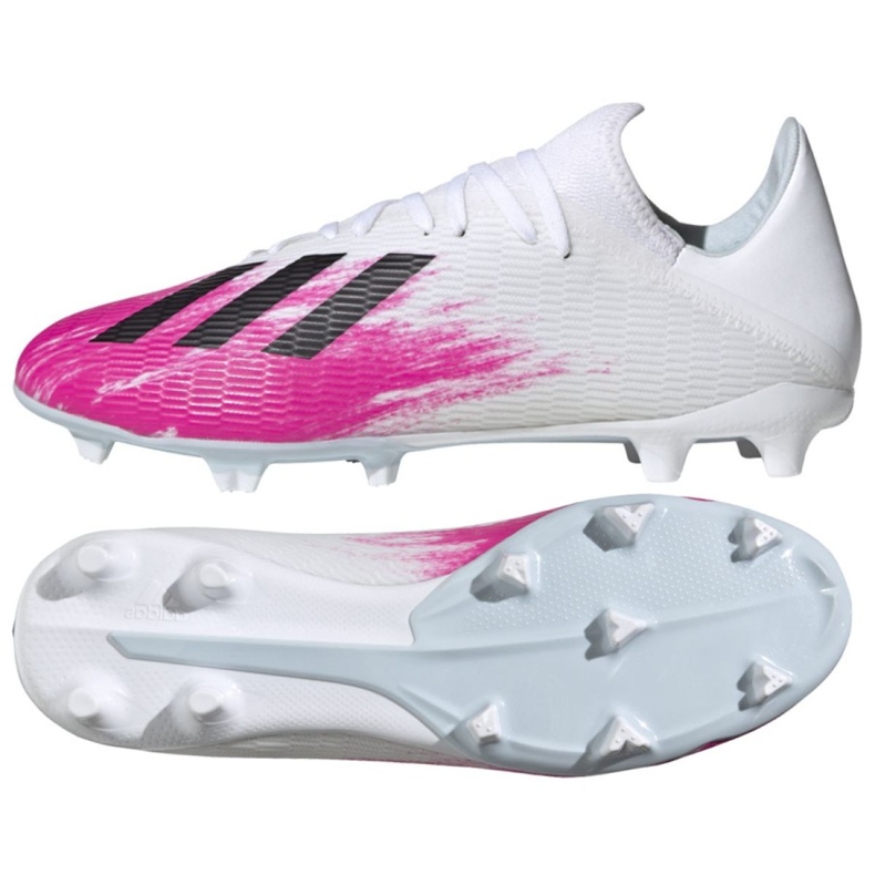 Kopačke Adidas X 19.3 Fg M EG7132 crvena bijela