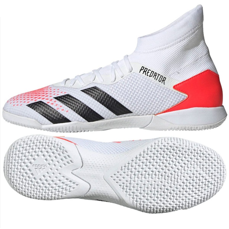 Unutarnje cipele adidas Predator 20.3 U M EG0916 crvena bijela