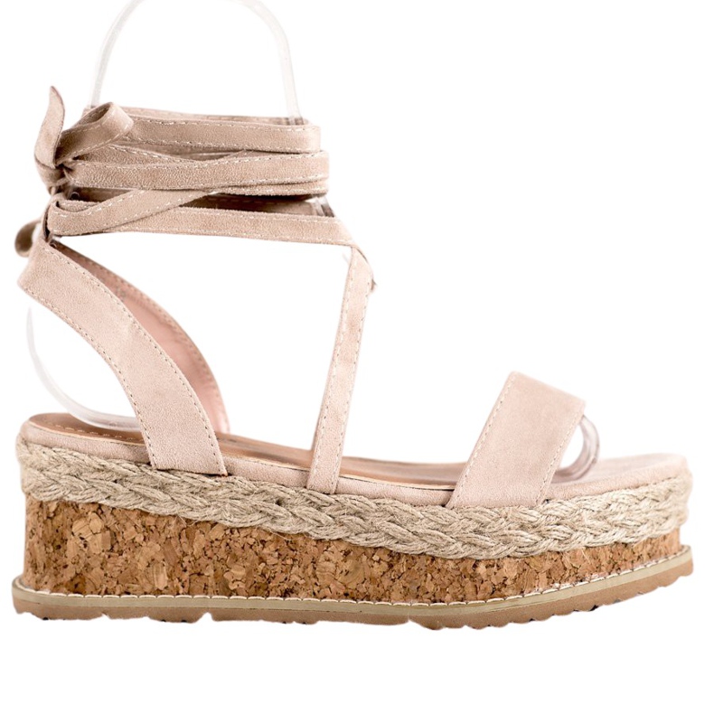 Seastar Privezane sandale od antilopa smeđa